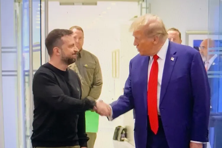 Zelenski, întrevedere "foarte productivă" cu Trump (sursa: Facebook/Volodimir Zelenski)