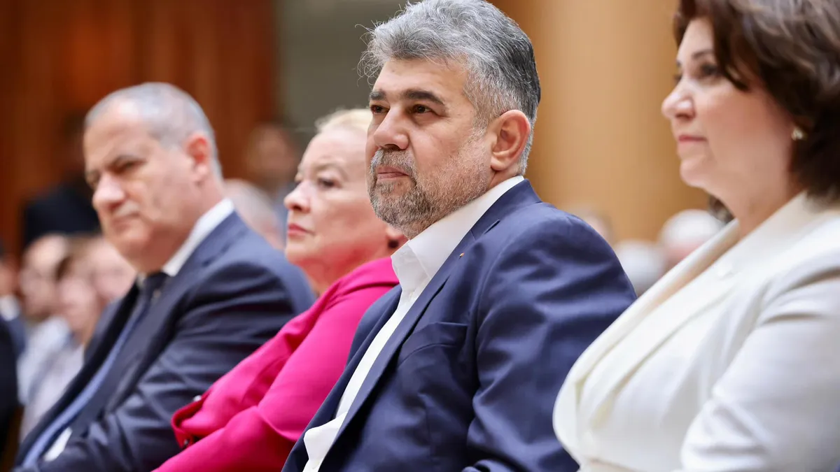 PSD exclude asocierile politice cu AUR (sursa: Facebook/Marcel Ciolacu)