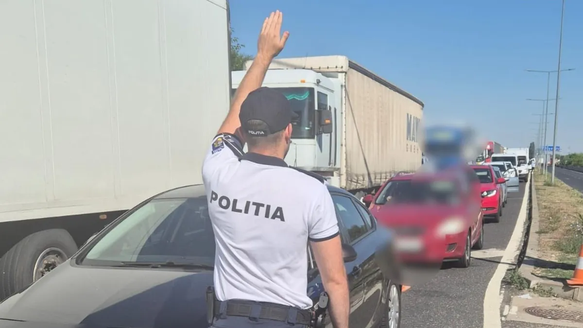 Proces verbal greșit, sancțiune rutieră anulată (sursa: Facebook/Poliția Română)