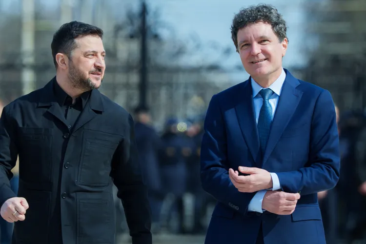 Zelensky, multumit de precizările lui Nicusor Dan Foto: Presidency.ro
