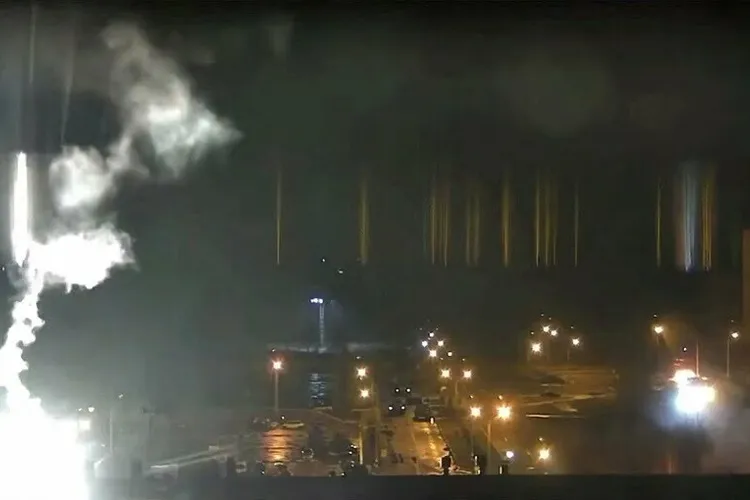 SUA evocă o posibilă ''crimă de război'' atacul asupra unei centrale nucleare Foto: Captura video