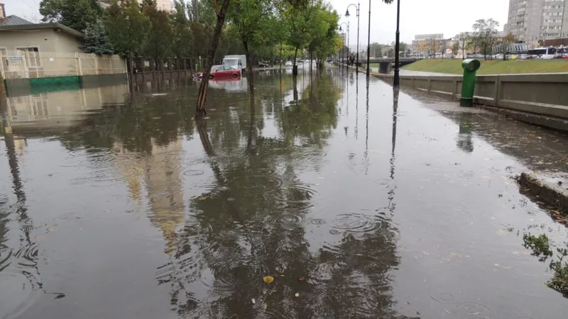 Ape pluviale urbane deversate în râuri (sursa: ziaruldeiasi.ro)