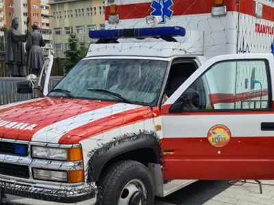 Ambulanțele din Harghita, puternic uzate (sursa: Facebook/Serviciul de Ambulanţă Judeţean Harghita)