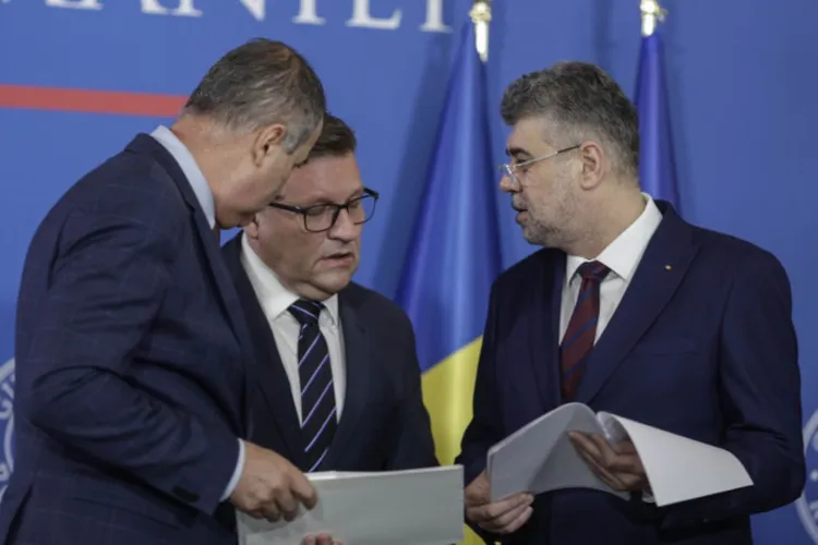 Ciolacu și Budăi cer guvernului Bolojan să introducă impozitarea progresivă Foto: Inquam/Octav Ganea