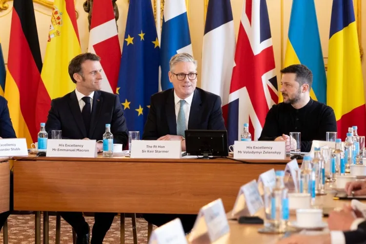 Propunerea unui armistiţiu temporar în Ucraina (sursa: Facebook/UK Prime Minister)