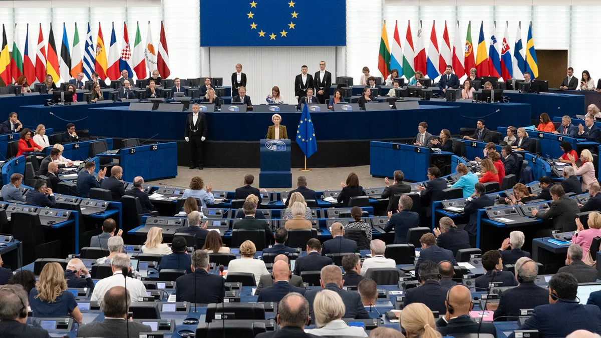 Acordul comercial UE–SUA, în impas (sursa: Facebook/European Parliament)