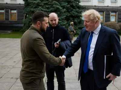 Antrenamente militare în Marea Britanie (sursa: Boris Johnson)