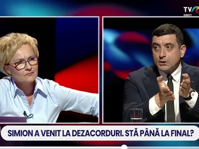 Cum a fost protejat Simion în interviul dat la TVR fostei anteniste Dana Chera