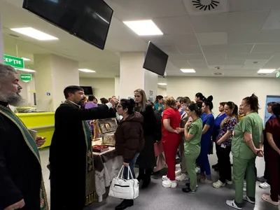 Anunț de maximă importanță a Spitalului Mioveni: racla cu moaștele Sfântului Nectarie, la spital Foto: Facebook Spitalul Mioveni