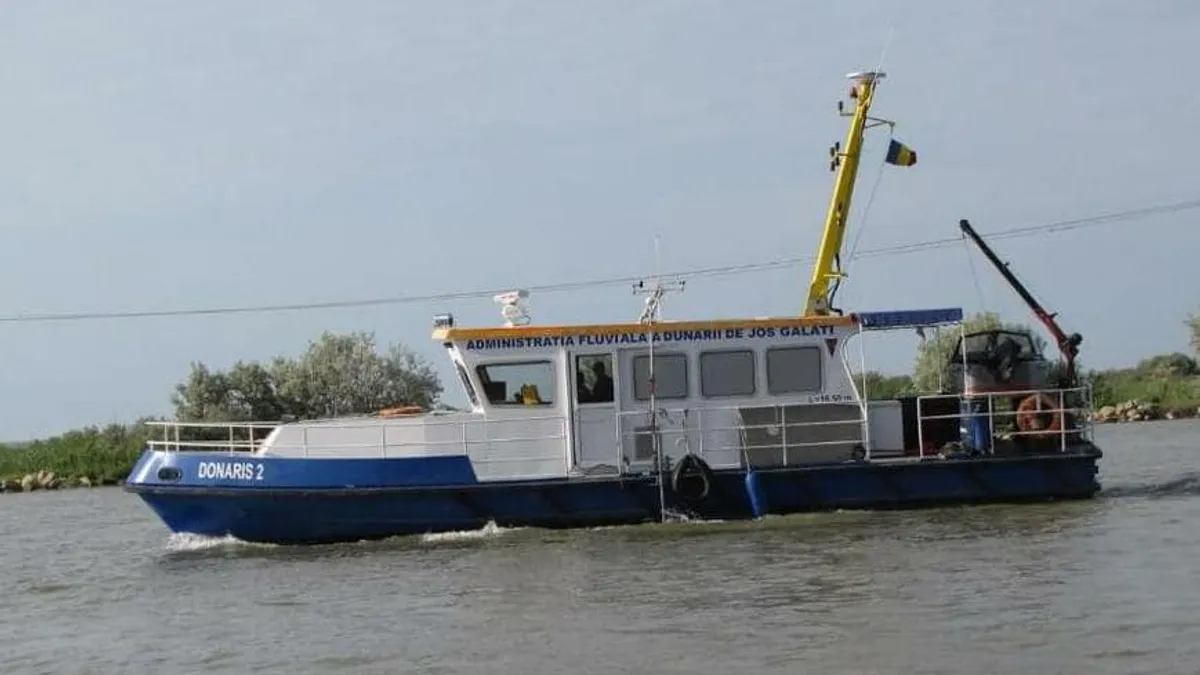 Continuă saga canalului Bîstroe, primele măsurători (sursa: Facebook/Sorin Grindeanu)