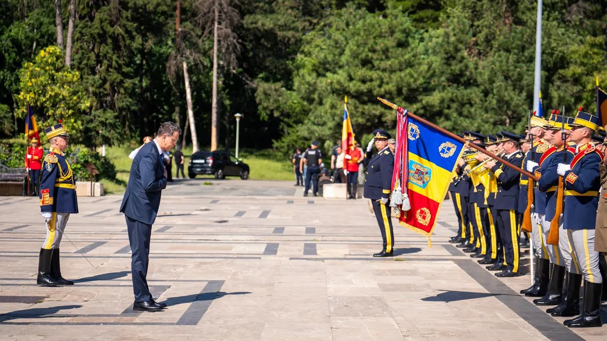 Ionuț Moșteanu a demisionat din funcția de ministru al Apărării Foto: Facebook