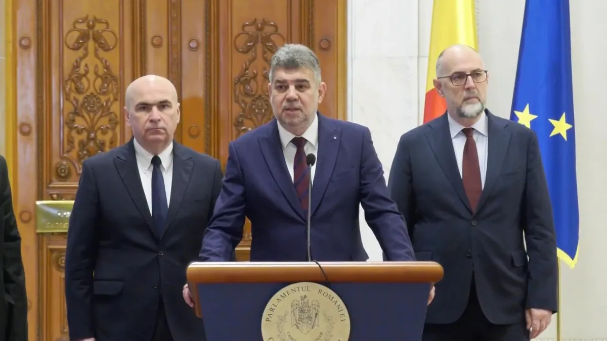 Ciolacu anunță „unitate” pentru viitorul României (sursa: Facebook/Marcel Ciolacu)