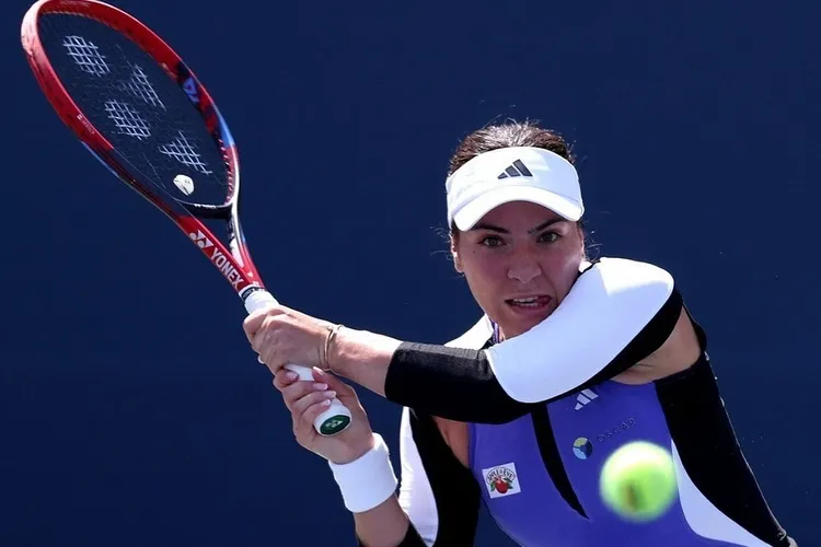 Victoria Gabrielei Ruse la US Open (sursa: Facebook/Federaţia Română de Tenis)