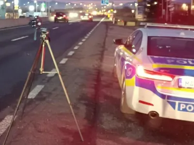 Șofer de TIR, alcoolemie uriașă (sursa: Facebook/Poliția Română)