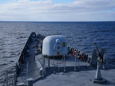 România, angajată să elibereze Strâmtoarea Ormuz (sursa: Facebook/Forțele Navale Române)