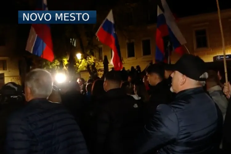 Proteste în Slovenia după uciderea unui bărbat (sursa: n1info.si)