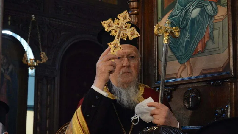 Patriarhul ecumenic Bartolomeu îl ceartă din nou pe Putin Foto: Orthodox Times