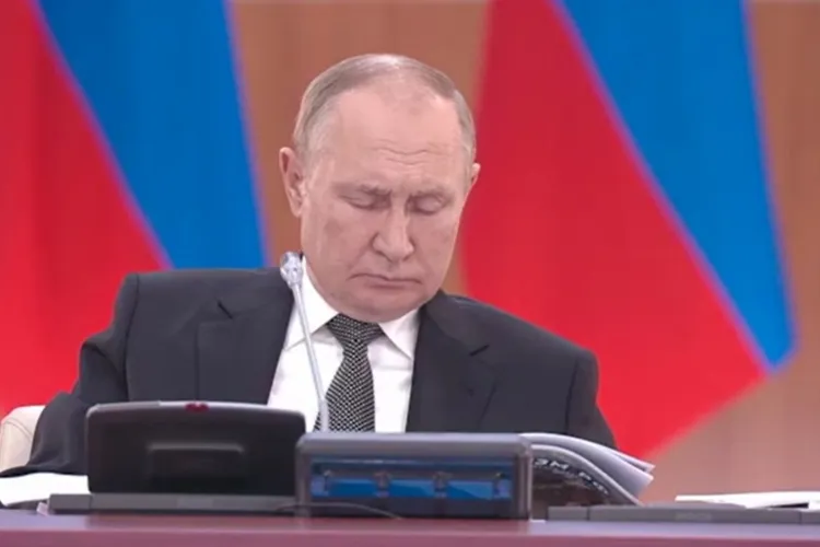 Putin a adormit în timpul unei ședințe Foto: Twitter