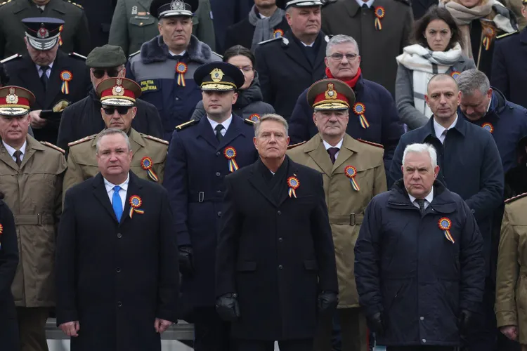 La parada militară, Ciolacu a lipsit (sursa: Inquam Photos/Octav Ganea)