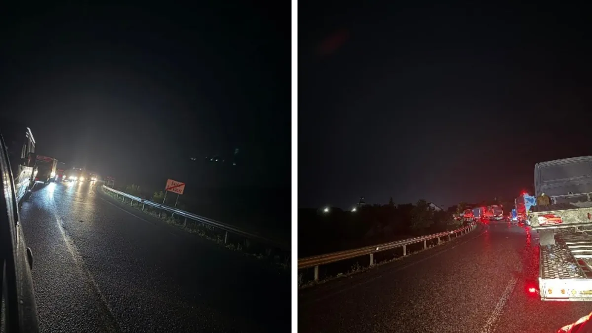 Accident grav între Huedin și Șaula (sursa: infohuedin.ro)