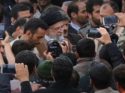 „Mii de morți” în Iran, recunoaște Ayatollahul Khamenei (sursa: X/Khamenei.ir)