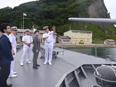 Navele chineze au provocat protestele Japoniei (sursa: Facebook/Japan Ministry of Defense）