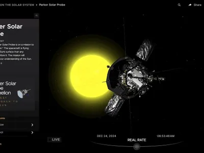 Sonda Parker, apropiere istorică de Soare (sursa: Facebook/NASA - National Aeronautics and Space Administration)