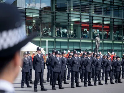 Aniversarea atacurilor Hamas, poliţia londoneză, mobilizată (sursa: Facebook/Metropolitan Police Service)