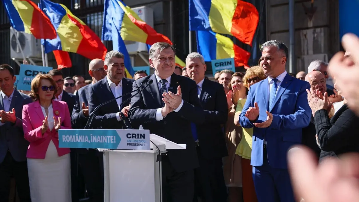 Politicieni români la „Podul de Flori” (sursa: Facebook/Marcel Ciolacu)