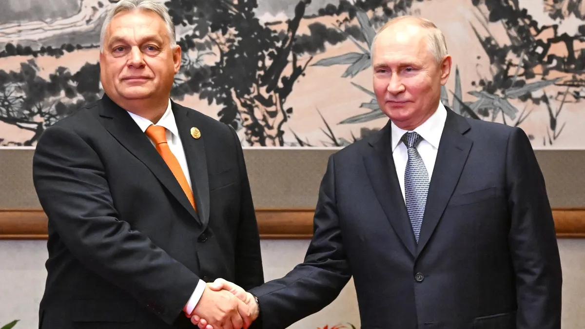 Viktor Orban i-a spus lui Putin că vrea să fie șoricelul lui Foto: Kremlin.ru