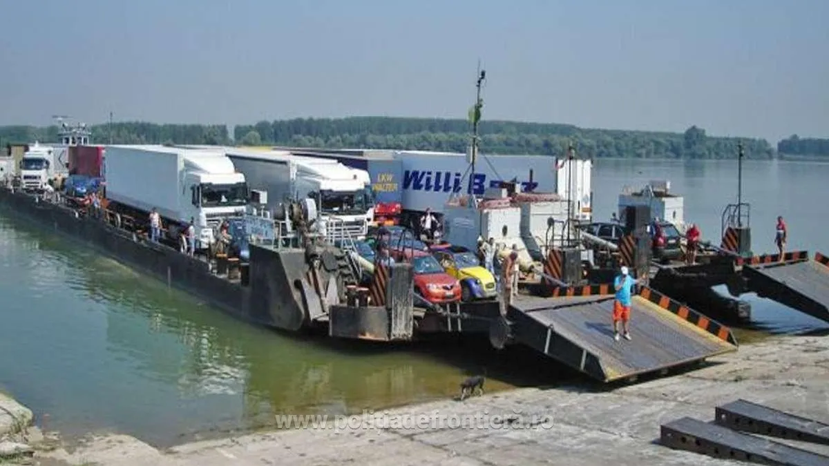 Feribotului Bechet-Oryahovo și-a suspendat activitatea (sursa: politiadefrontiera.ro)