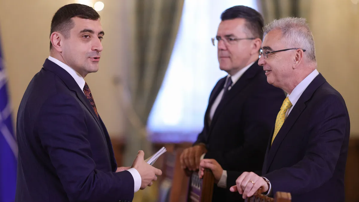 Fanii lui Simion speră să ajungă la putere prin alegeri anticipate Foto: Inquam/Octav Ganea