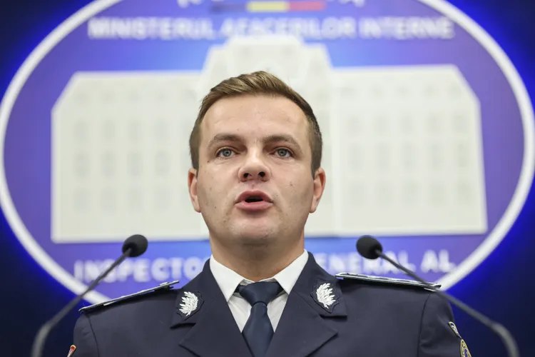 Cariera lui Georgian Drăgan în Poliția Română este fulgerătoare și inexplicabilă (sursa: Inquam Photos/Sabin Cirstoveanu)