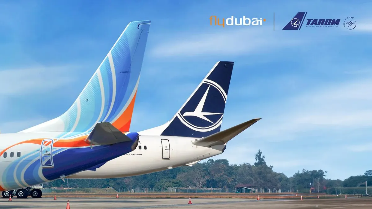 Tarom semnează un acord cu Fly Dubai  Foto: Facebook