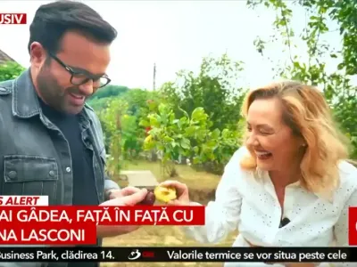 Elena Lasconi, intervievată de Mihai Gâdea (sursa: Antena 3)