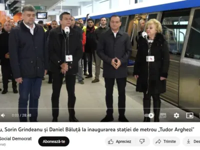 Pe cine a pus Grindeanu șef peste metrou Foto: Captură video/Economedia