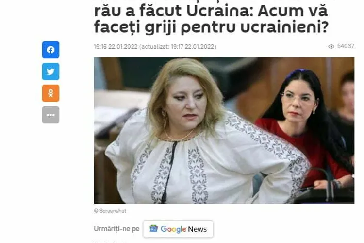 Sputnik, blocat în Republica Moldova. În imagine, senatoarea ex-AUR, Diana Șoșoacă, uandin preferatele propagandei ruse. 