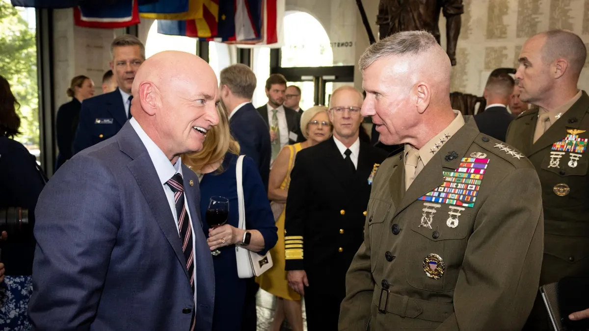 Senatori democrați, amenințați de Trump (sursa: X/Senator Mark Kelly)
