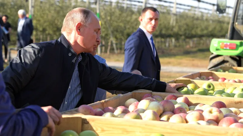 Putin a furat 25% terenuri agricole în estul și sudul Ucrainei (sursa: kremlin.ru)