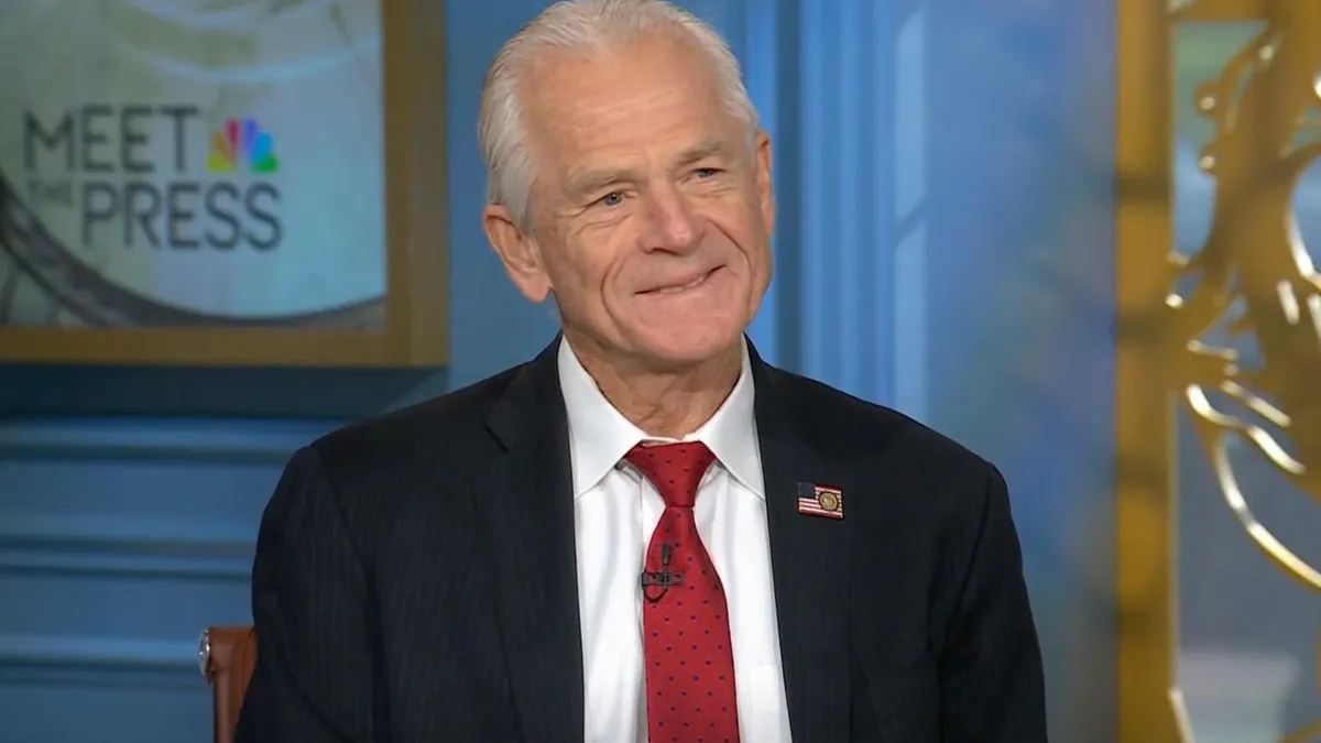 Navarro, indulgent cu insultele lui Musk (sursa: NBC News)