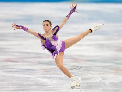 Patinatoarea rusă care a făcut senzație la Olimpiadă s-a dopat (sursă: Facebook/Comitetul Olimpic rus)