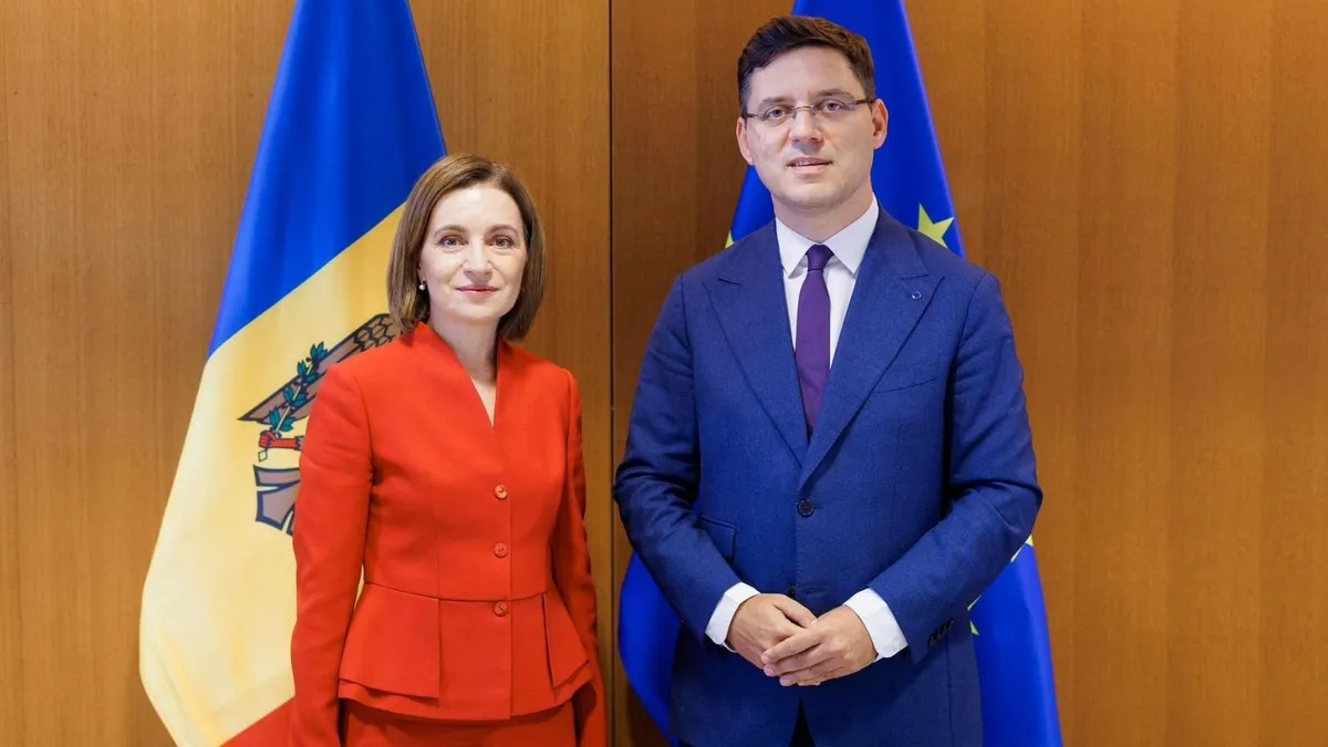 Maia Sandu câștigă, Moldova alege Europa (sursa: Facebook/Victor Negrescu)