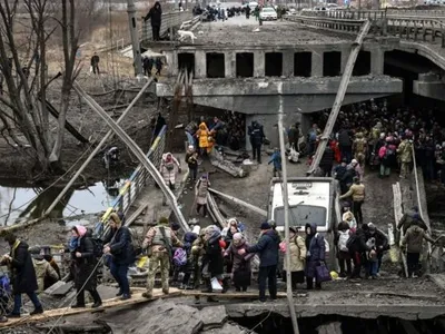 Milioane de ucraineni se întorc la casele lor Foto: Twitter