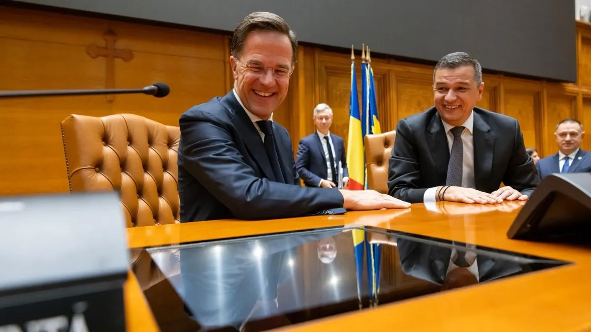 Grindeanu, laude ceaușiste la adresa lui Rutte (sursa: Facebook/Sorin Grindeanu)