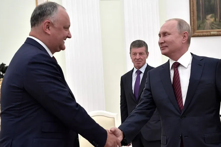 Ex-președintele Dodon, în arest la domiciliu Foto: Kremlin.ru
