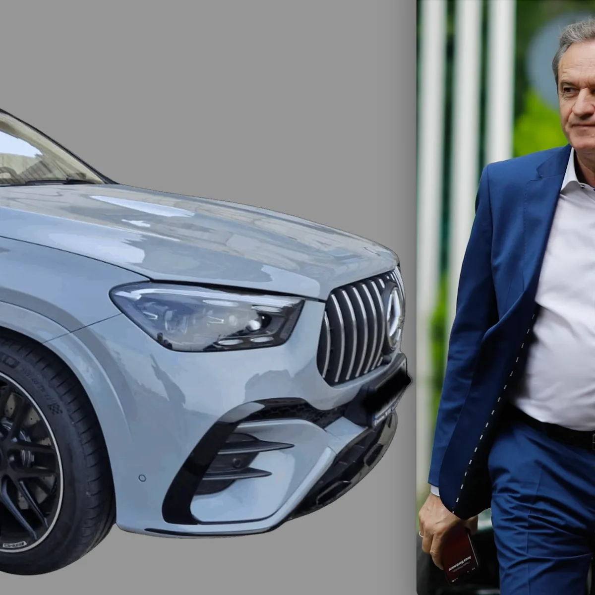Deputatul Weber (PSD) și-a ascuns Mercedesul de 140.000 de euro pe numele  unui magazin sătesc
