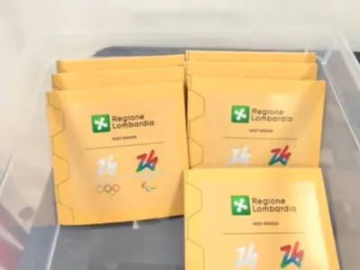 Noi stocuri de prezervative pentru sportivi, la Jocurile Olimpice (sursa: TikTok/Olivia Smart)