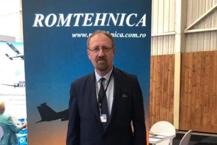 Mișa Popic, pensionar născut pe la 1949, conduce acum Avioane Craiova Foto: Facebook Competitive Intelligence Romania, 2019