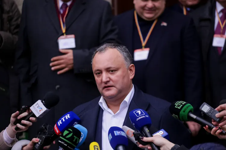 Dodon împrăștie propagandă rusească din arest Foto: Inquam/ Adela al-Haddad