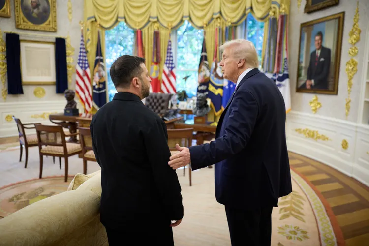 Trump, sceptic privind victoria Ucrainei (sursa: Facebook/Volodimir Zelenski)
